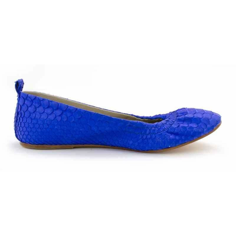 Jfahri Ballet Flats - Electric Blue-Shoes-jfahristore