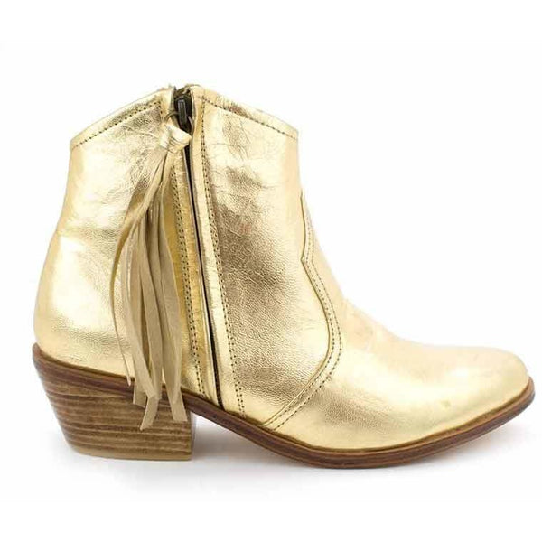 Jfahri Boot - Metallic Gold-Shoes-jfahristore