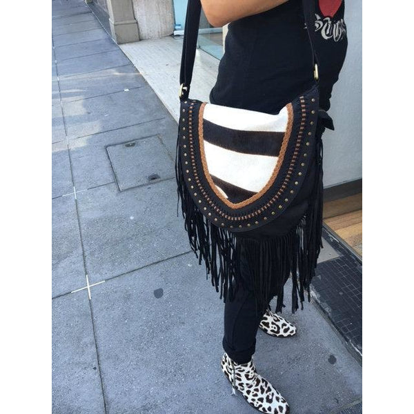 Jfahri Animalia Tassel Bag - zebra-Accessories-jfahristore