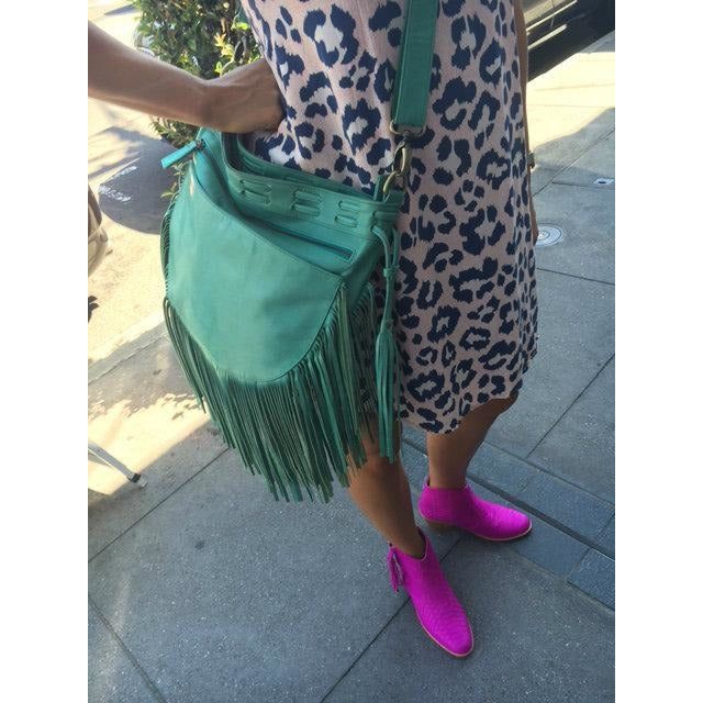 Jfahri nomad tassel bag - jade green-Accessories-jfahristore