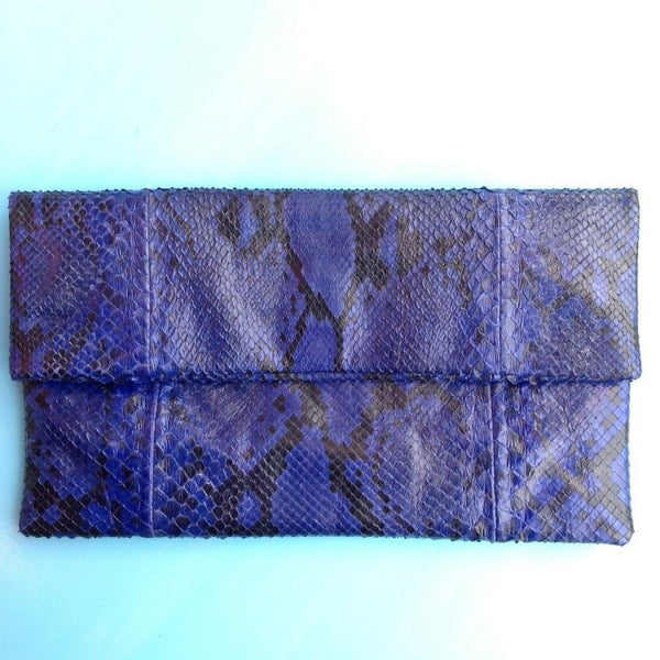 Snake Clutch - Blue-Accessories-jfahristore