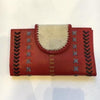 Jfahri large cowhide leather wallet - Red-Accessories-jfahristore