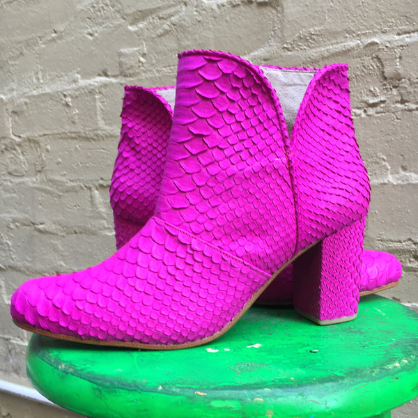 Joey Boot - Neon Pink-Shoes-jfahristore