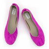 Jfahri Ballet Flats - Neon Pink-Shoes-jfahristore