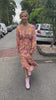 Load and play video in Gallery viewer, Lucy dress - Lilac and Mustard floral
