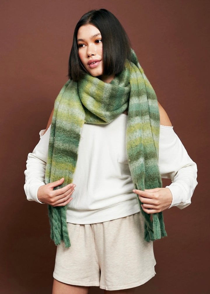 Maha Scarf - Autumn Greens