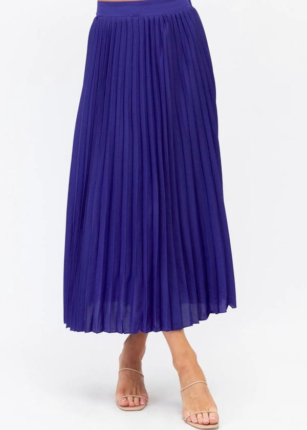 Pene pleat skirt - Blue