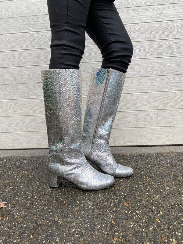 Makri boots - Holographic