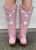 Harper Cowboy Boot - Pink