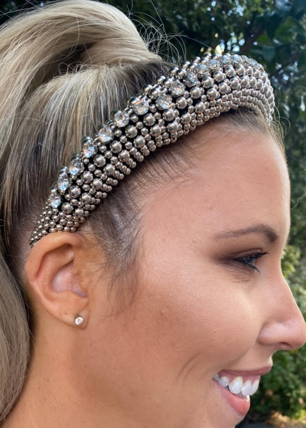 Jody headband - Silver