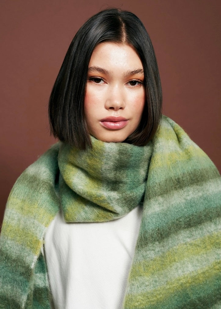 Maha Scarf - Autumn Greens