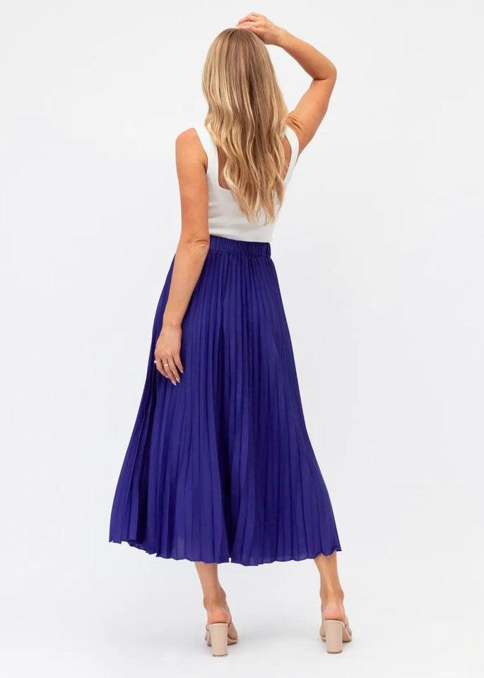 Pene pleat skirt - Blue