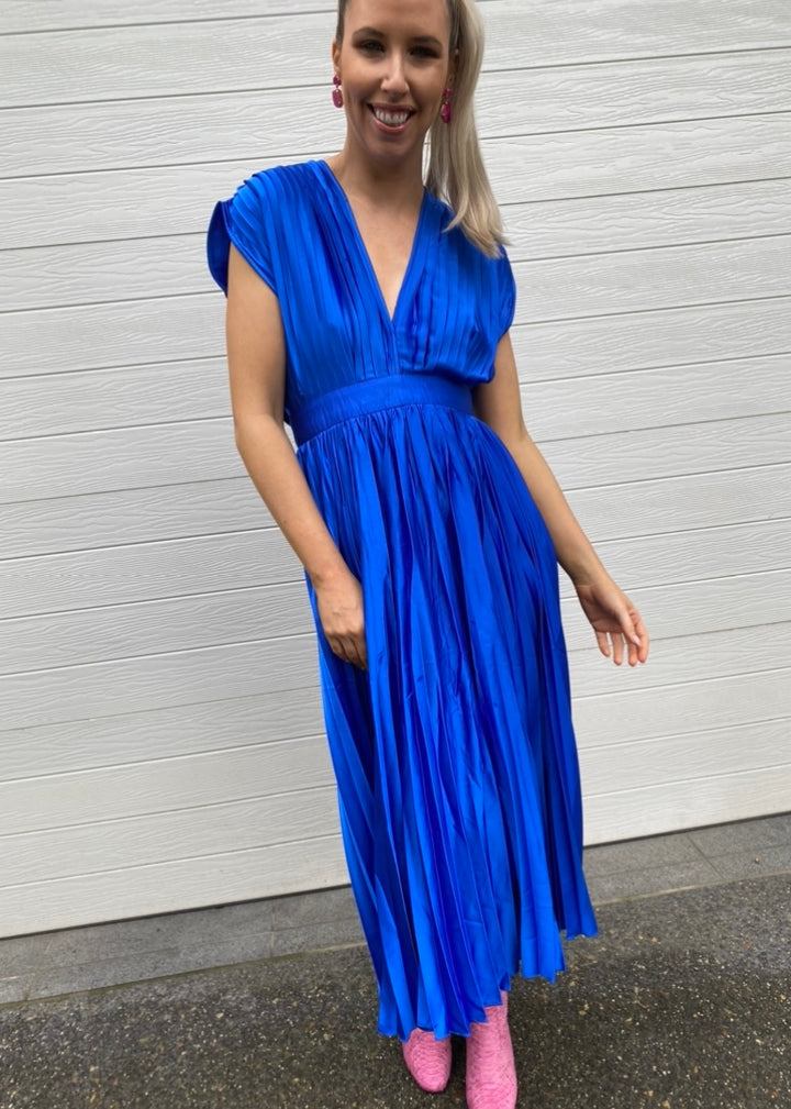 Marilyn dress - Cobalt Blue