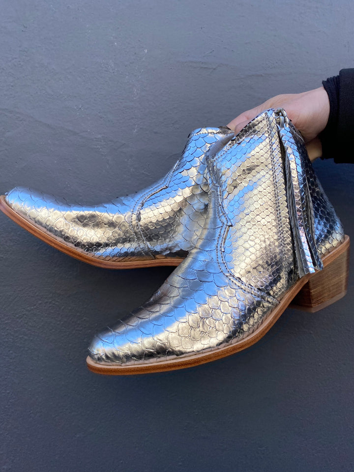 Jfahri boots - Silver Metallic-Shoes-jfahristore