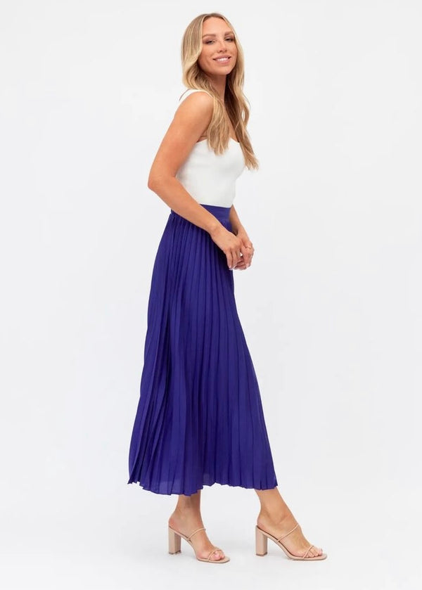 Pene pleat skirt - Blue