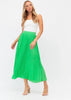 Pene pleat skirt / Green