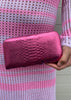Wallet - Metallic neon pink