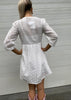 Lara lace dress - White