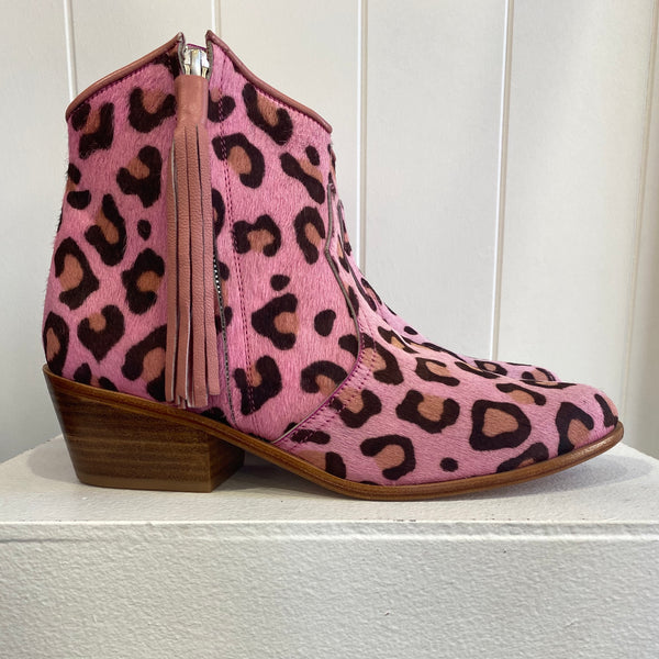 Jfahri Boot - Pink Cheetah-Shoes-jfahristore