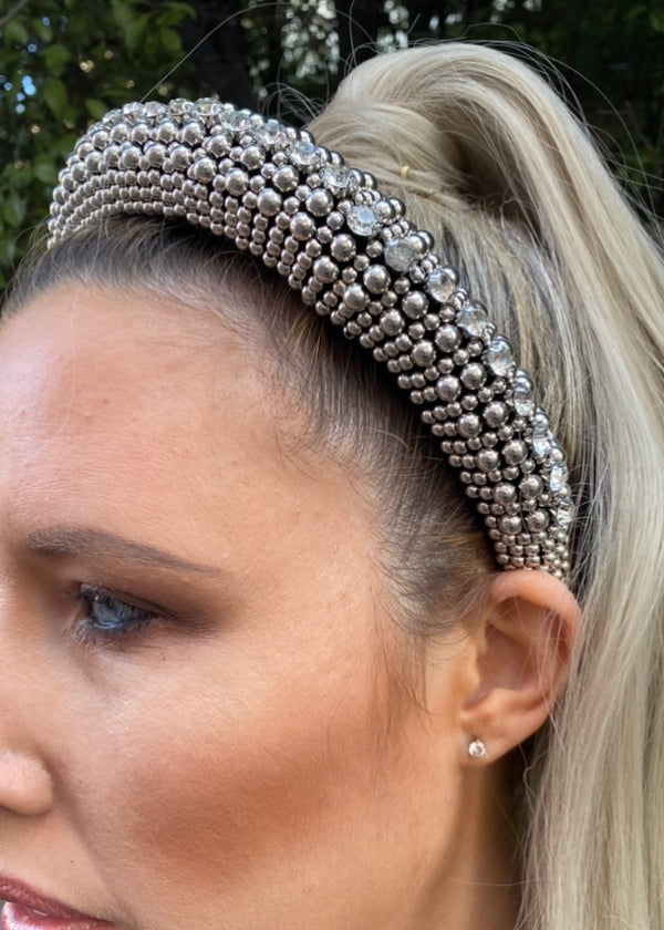 Jody headband - Silver