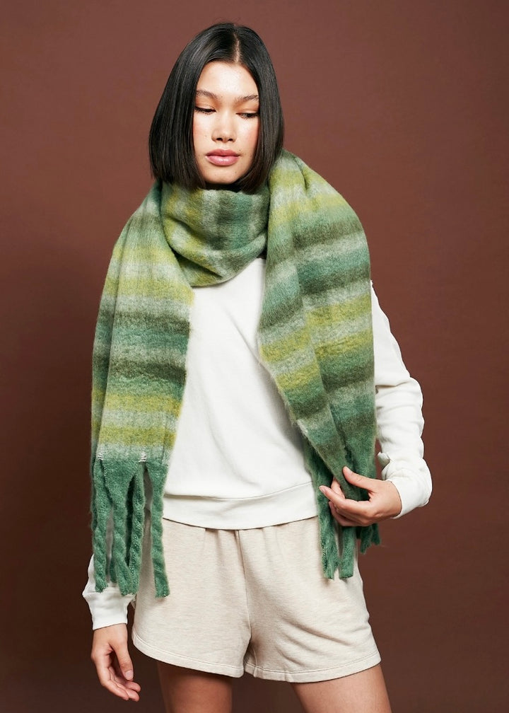 Maha Scarf - Autumn Greens