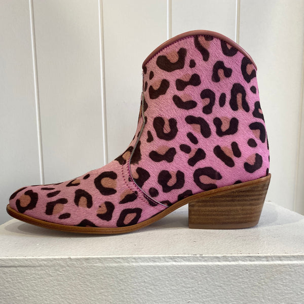 Jfahri Boot - Pink Cheetah-Shoes-jfahristore