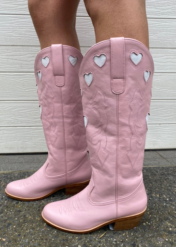 Harper Cowboy Boot - Pink