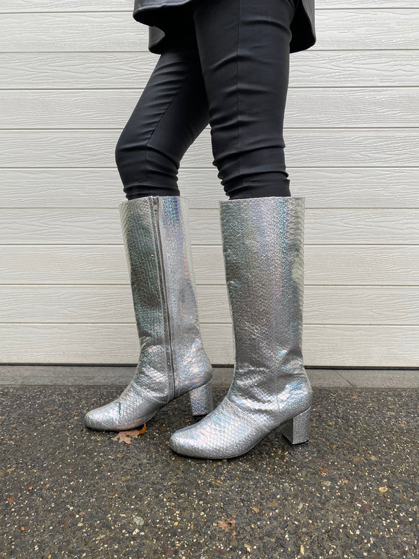 Makri boots - Holographic