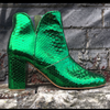 Joey Boot - Metallic Emerald Green-Shoes-jfahristore