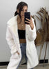 Maya Faux Fur Jacket - Winter White-Clothing-jfahristore
