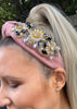 Alva knotted headband - Pink