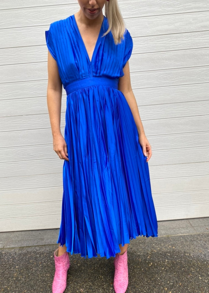 Marilyn dress - Cobalt Blue