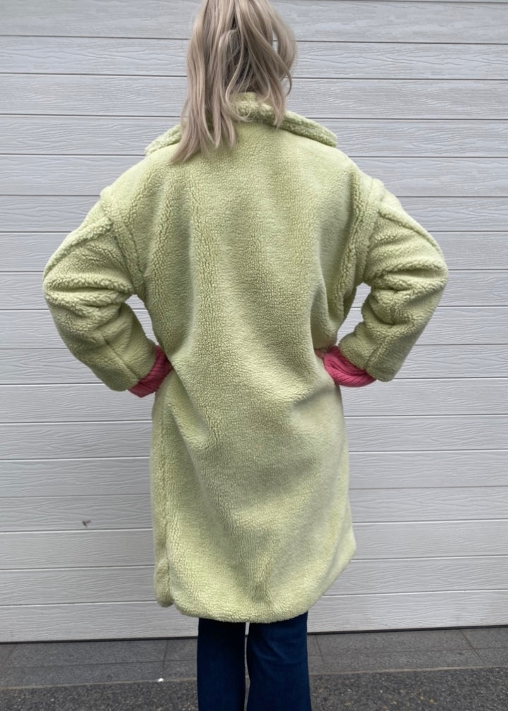 Teddy Coat - Green