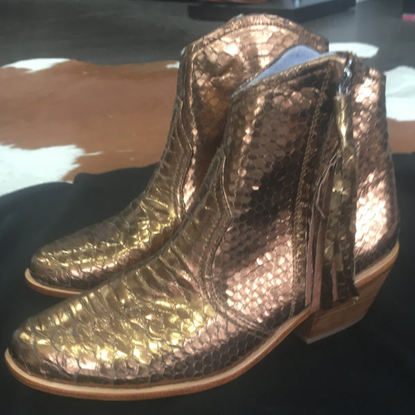 Jfahri Boot - Metallic Bronze-Shoes-jfahristore