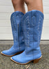 Billie Cowboy boot - Blue