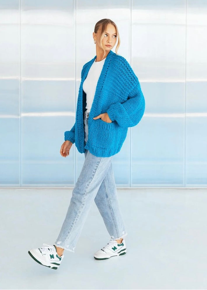 Clara Cardigan - Blue