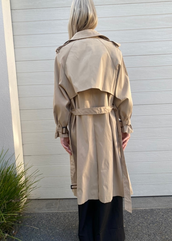 Ava Trench Coat - Neutral