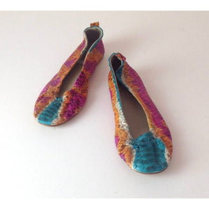 Jfahri Ballet Flats - Neon Multi-Shoes-jfahristore