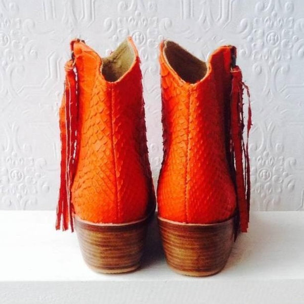 Jfahri Boot - Tangerine-Shoes-jfahristore