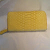 Sunshine Yellow Snakeskin Wallet-Accessories-jfahristore