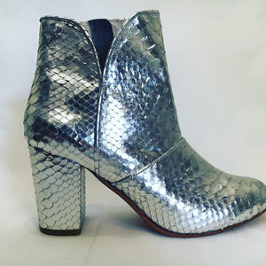 Joey Boot - Metallic Silver-Shoes-jfahristore