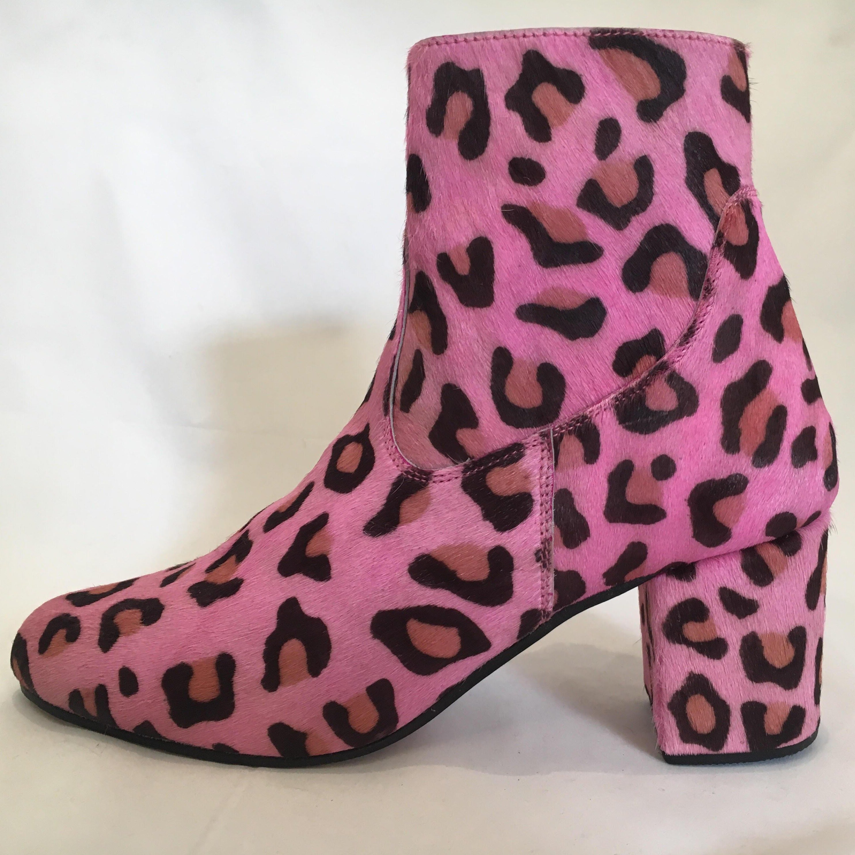 Sassy Boot - Pink Cheetah-Shoes-jfahristore